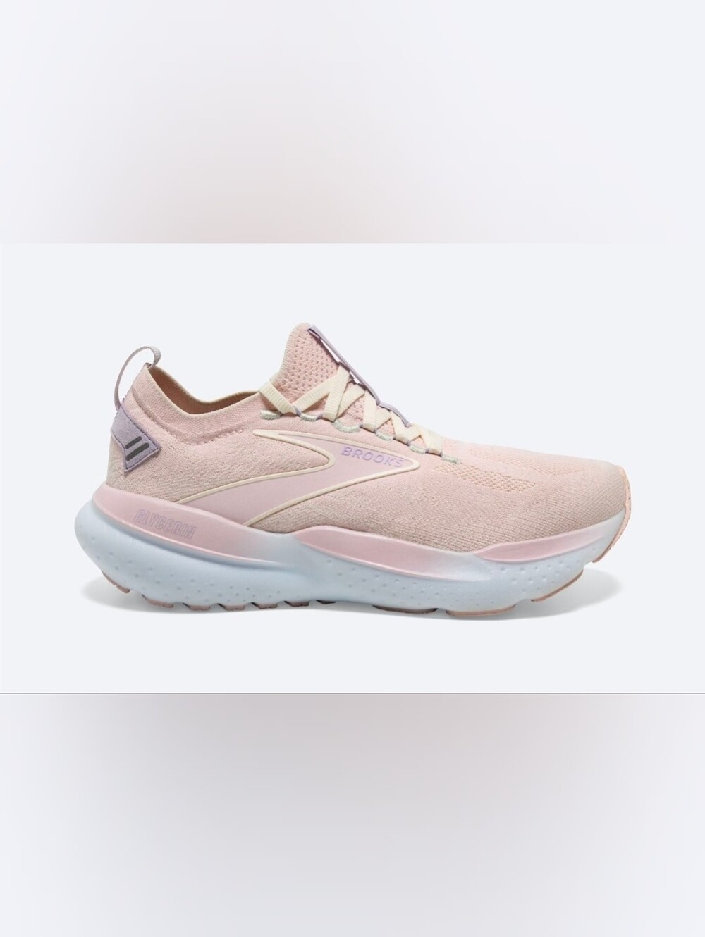 Brooks Glycerin StealthFit 21 Women's Pink/Marshmallow/Orchid Size 8.5B